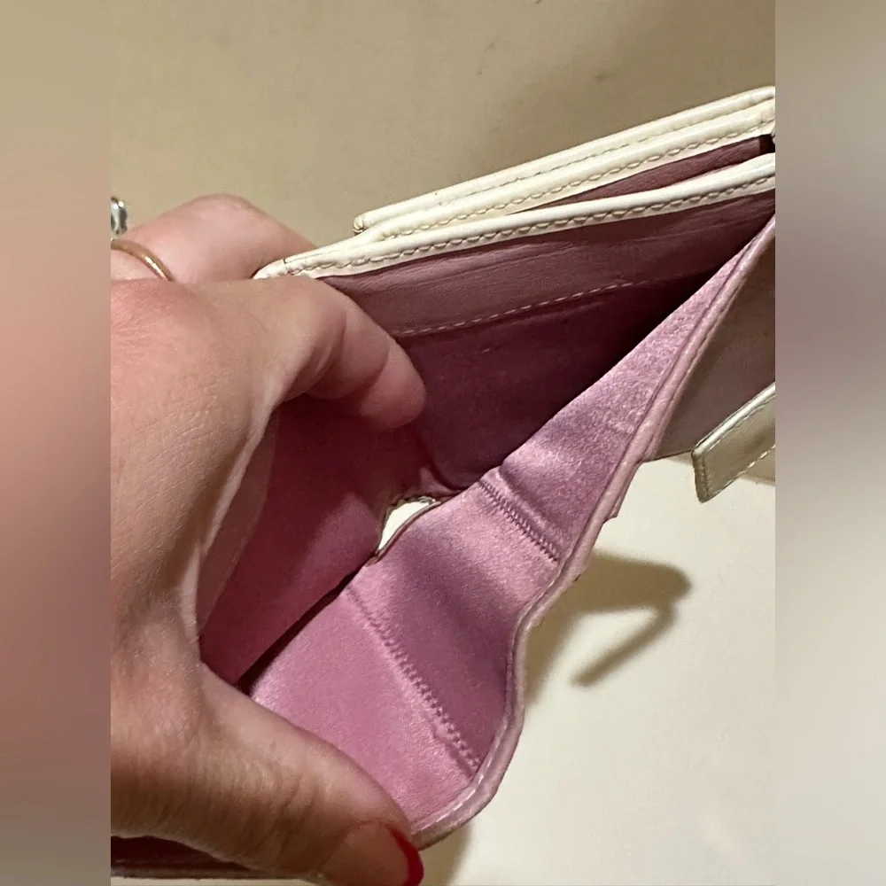 Christian Dior Oblique Trotte No 1 Pink Bifold Wallet